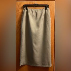 Vintage Women’s Linen Savannah Lined Skirt. Slit in the back. Rayon and Linen.